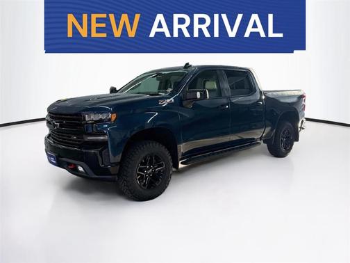 Northsky Blue Metallic 2021 Chevrolet Silverado 1500 LT Trail Boss