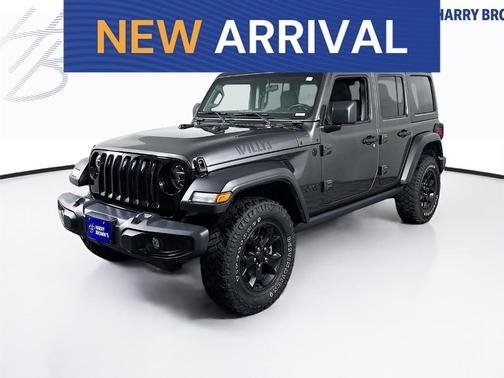 Gray 2022 Jeep Wrangler Unlimited Sport