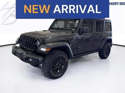 Gray 2022 Jeep Wrangler Unlimited Sport