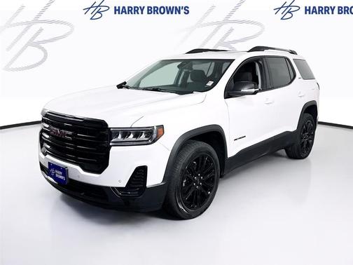Summit White 2023 GMC Acadia SLE