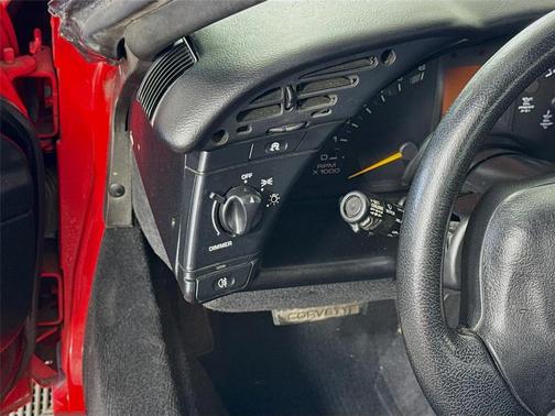 Red 1995 Chevrolet Corvette