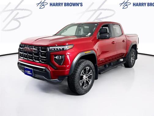 Volcanic Red 2023 GMC Canyon AT4