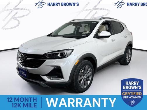White Frost Tri-Coat 2023 Buick Encore GX Essence