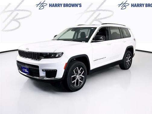 Bright White Clearcoat 2024 Jeep Grand Cherokee L Limited