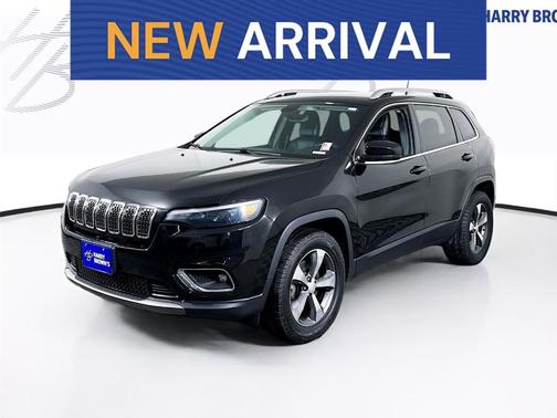 Black 2019 Jeep Cherokee Limited