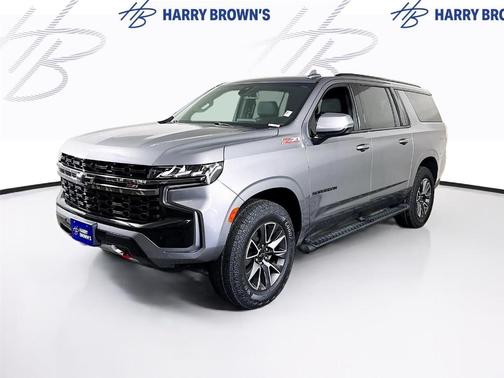 Satin Steel Metallic 2022 Chevrolet Suburban Z71