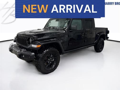 Black 2025 Jeep Gladiator Sport