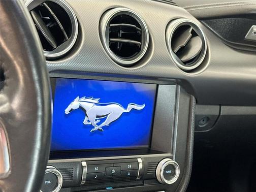 Yellow 2018 Ford Mustang EcoBoost Premium