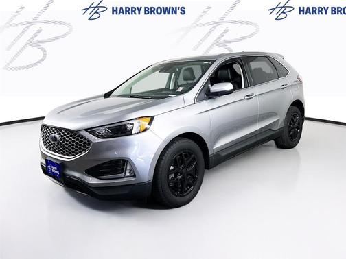 Silver 2024 Ford Edge SEL