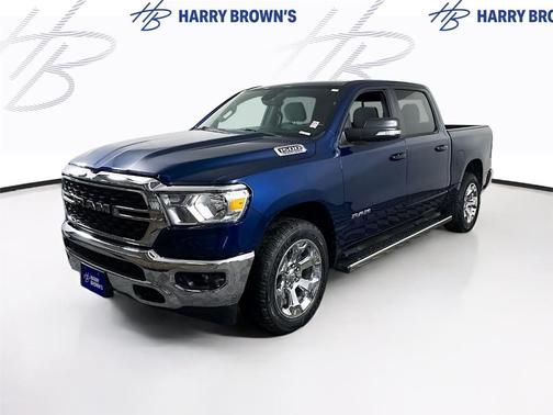 Blue 2022 RAM 1500 Big Horn