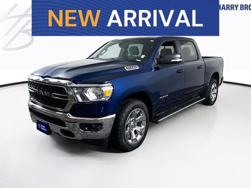 Blue 2022 RAM 1500 Big Horn