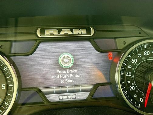 Blue 2022 RAM 1500 Big Horn