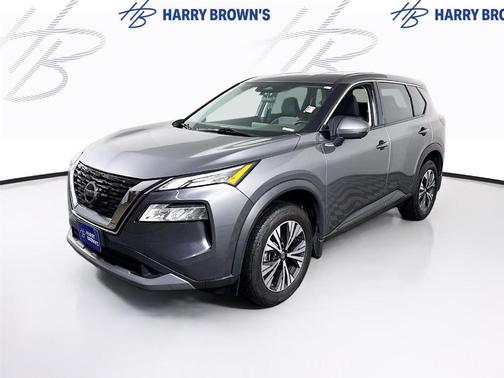 Gun Metallic 2021 Nissan Rogue SV