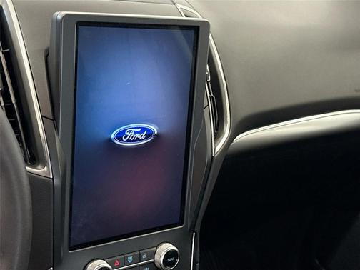 Blue 2024 Ford Edge Titanium