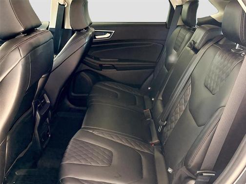 Blue 2024 Ford Edge Titanium