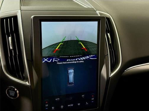 Blue 2024 Ford Edge Titanium