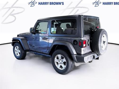 Gray 2022 Jeep Wrangler Sport