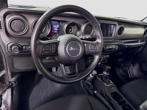 Gray 2022 Jeep Wrangler Sport