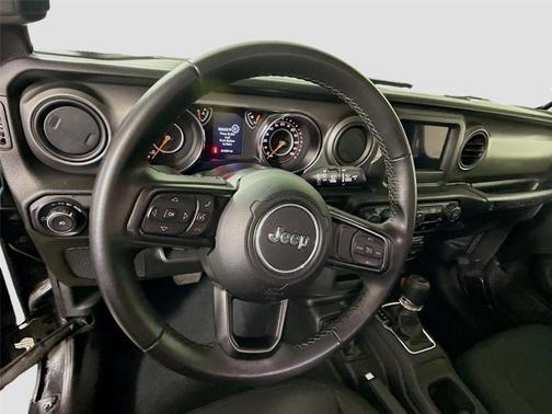 Gray 2022 Jeep Wrangler Sport