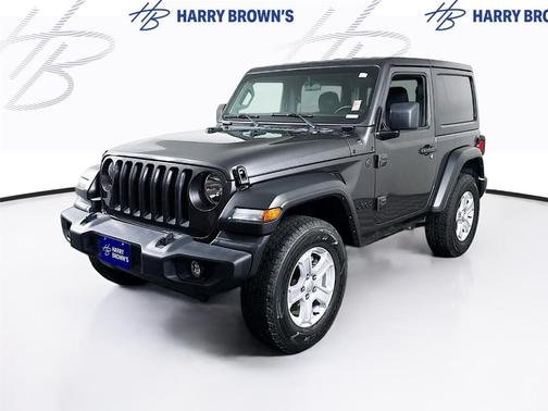 Gray 2022 Jeep Wrangler Sport