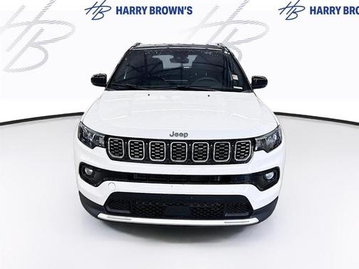 White 2025 Jeep Compass Limited