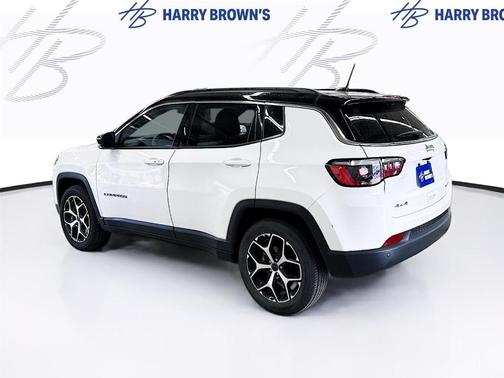 White 2025 Jeep Compass Limited