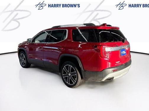 Volcanic Red 2023 GMC Acadia SLT