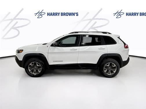 White 2019 Jeep Cherokee Trailhawk