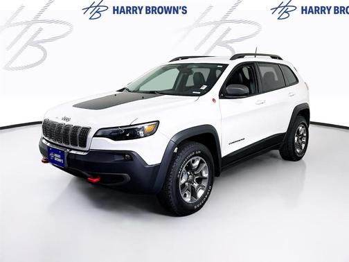 White 2019 Jeep Cherokee Trailhawk