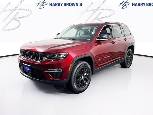 Red 2023 Jeep Grand Cherokee Limited