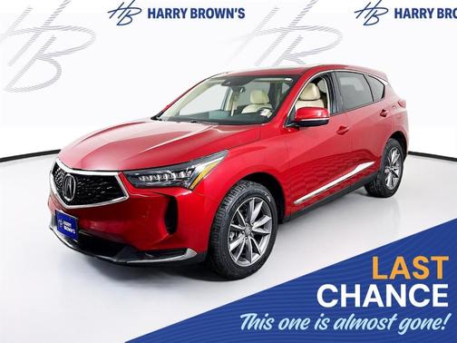 Red 2022 Acura RDX Technology Package