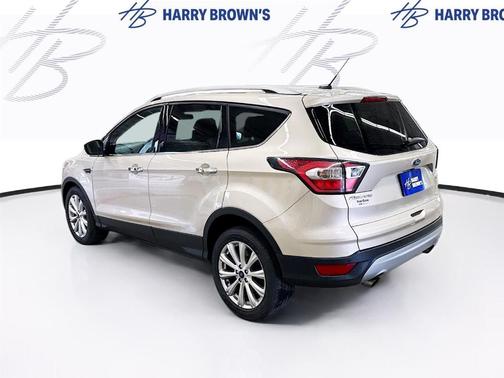 Beige 2017 Ford Escape Titanium