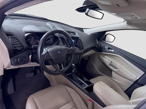 White Gold 2017 Ford Escape Titanium