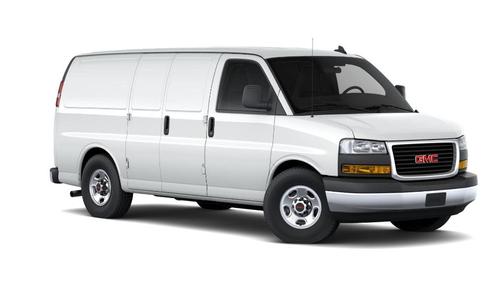 Summit White 2026 GMC Savana 2500 Work Van