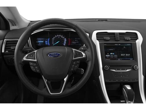 Blue 2015 Ford Fusion SE