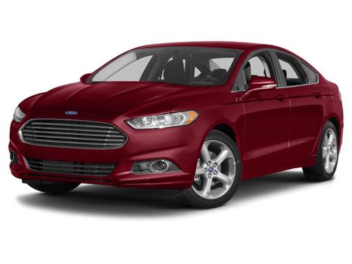 Blue 2015 Ford Fusion SE