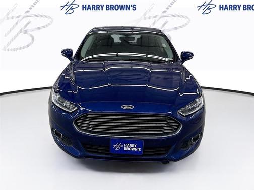 Blue 2015 Ford Fusion SE