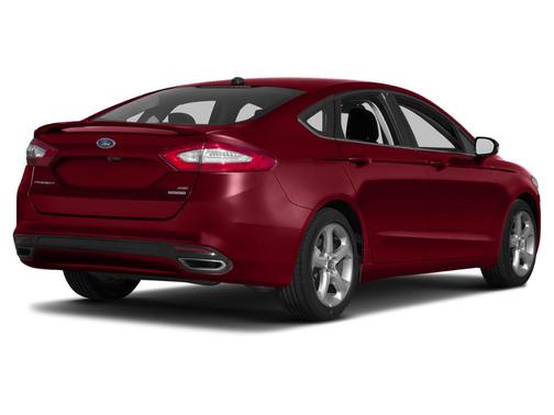 Blue 2015 Ford Fusion SE