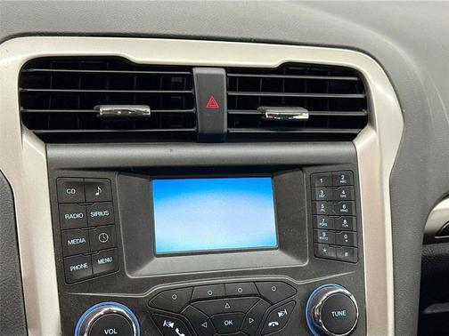 Blue 2015 Ford Fusion SE
