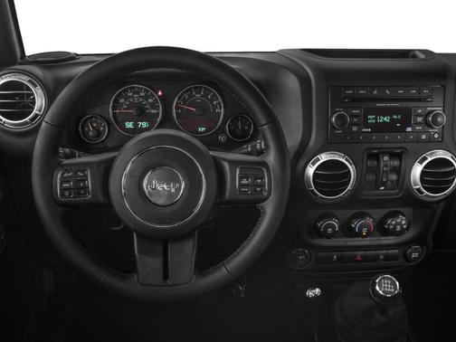 Black Clearcoat 2016 Jeep Wrangler Unlimited Sahara