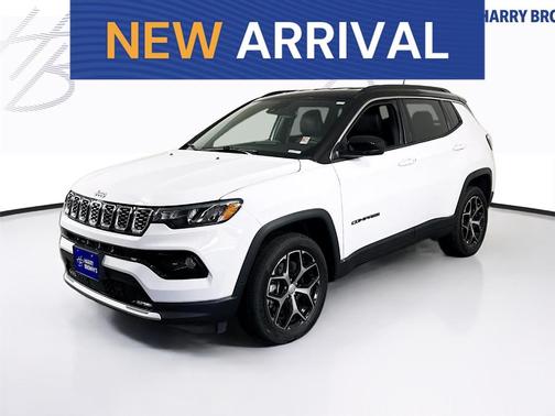 White 2024 Jeep Compass Limited