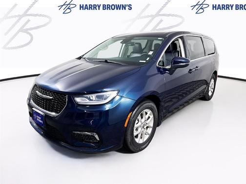 Blue 2023 Chrysler Pacifica Touring-L