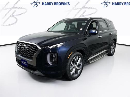 Blue 2021 Hyundai PALISADE Limited