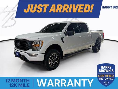Oxford White 2021 Ford F-150 XLT