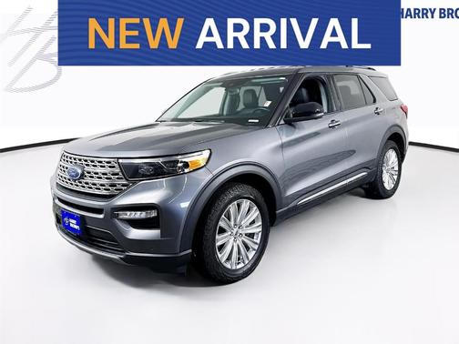 Carbonized Gray 2021 Ford Explorer Limited