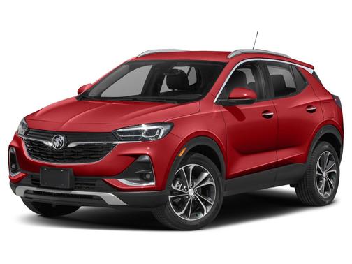 Chili Red Metallic 2021 Buick Encore GX Essence