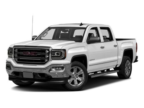 White Frost Tri-Coat 2017 GMC Sierra 1500 SLT