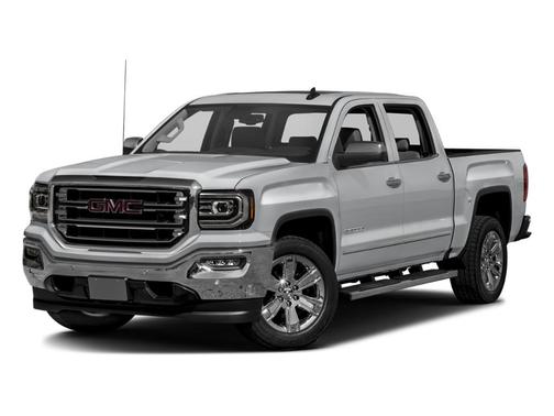 White Frost Tri-Coat 2017 GMC Sierra 1500 SLT