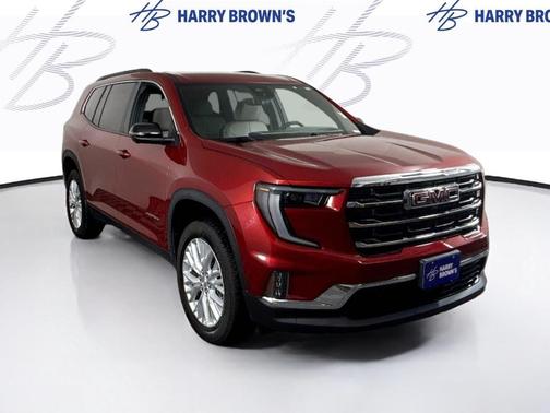 Volcanic Red 2026 GMC Acadia Elevation