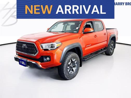 Orange 2018 Toyota Tacoma SR